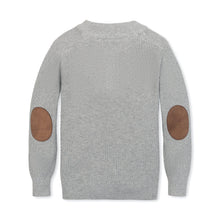 Organic Sweater Boys Henley w/ Elbow Patches (2-8)