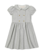 Organic Double Breasted Flannel Dress (2T-12)
