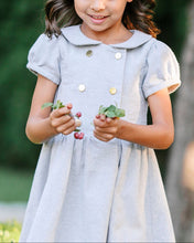 Organic Double Breasted Flannel Dress (2T-12)