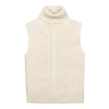Organic Sleeveless Turtleneck (XS-2XL)
