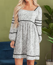 Nicole Floral Square Neck Dress (S-XL)