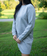 Quincy Textured Long Sleeve Dress (S-XL)