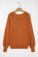 Abigail Trim Drop Shoulder Sweater (S-XL)