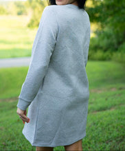 Quincy Textured Long Sleeve Dress (S-XL)