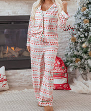 Sarai Christmas Pattern Print Pajamas (S-XL)