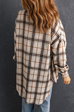 Khloe Oversized Plaid Pattern Shacket (S-XL)