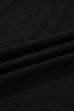 Black Contrast Trim Hooded Lounge Cardigan and Pants Set (S-XL)