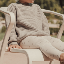 The Chunky Knit Sweater in Espresso (3m-8)