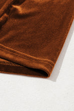 Josephine Puff Sleeve Velvet Top (S-XL)