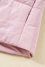 Ava Ruffle Sleeve Snap Puffer Vest (S-XL)