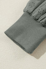 Valerie Solid Patchwork Sleeve Sweatshirt (S-2XL)