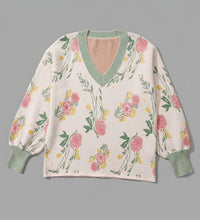 Clarimina Pattern Striped Loose Sweater (S-XL)