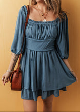 Katalina Frilled Layered Ruched Mini Dress (S-XL)