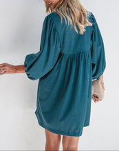 Charlie Corduroy Button Dress (S-XL)