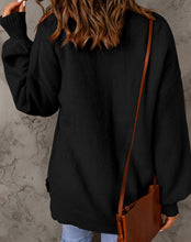 Ella Color Puffy Sleeve Sweater (S-XL)