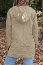 Amelia Snap Hooded Puffer Coat (S-L)