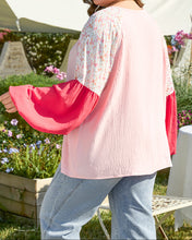 Lilly Plus Size Floral Long Sleeve Blouse (1X-4X)