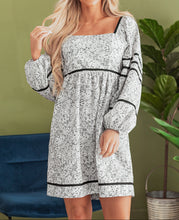 Nicole Floral Square Neck Dress (S-XL)