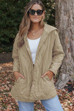 Amelia Snap Hooded Puffer Coat (S-L)
