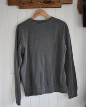 Dark Grey Sawtooth Star Quilt Block Sweatshirt (Large)