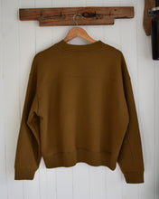 Dark Gold Sawtooth Star Quilt Block Sweatshirt (L/XL)