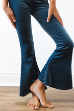 Denim Blue Velvet Bells (6M-5/6)