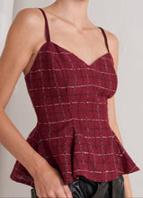Burnt Boulevard Tweed Cami Top (S-L)