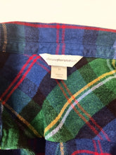 Long Sleeve Plaid Button Down Top / Size Small / Pre-Loved