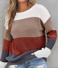 Lainey Knitted O-neck Pullover Sweater (S-2XL)