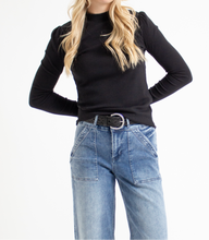 Must Have Lace Mock Neck (XS-2XL)