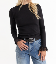 Must Have Lace Mock Neck (XS-2XL)