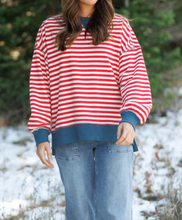 Saturday Stripe Crew (S-L)