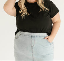 Sandra Midi Denim Skirt (2-24)