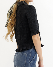 Smocked Button Down (XS-2XL)