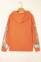 Myrassa Side Slit Drawstring Hoodie Sweatshirt (S-L)