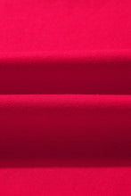 Aaliyah Red Striped Patchwork Sleeve Colorblock Sweatshirt (S-XL)