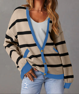 Sutton Buttoned Loose Cardigan (S-2XL)