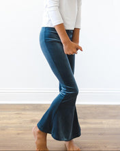 Denim Blue Velvet Bells (6M-5/6)