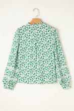 Melanie Lace Floral Puff Sleeve Top (S-2XL) 3 Colors