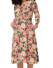 Nona's Garden Midi Dress (S-4XL)