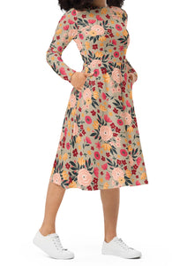Nona's Garden Midi Dress (S-4XL)