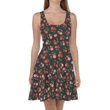 Red & Pink Roses Skater Dress (XS-3XL)