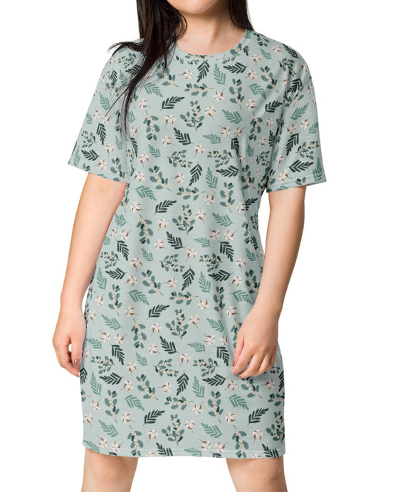 Cozy Christmas Floral Nightshirt