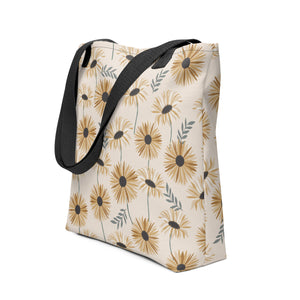 Aster Floral Tote Bag