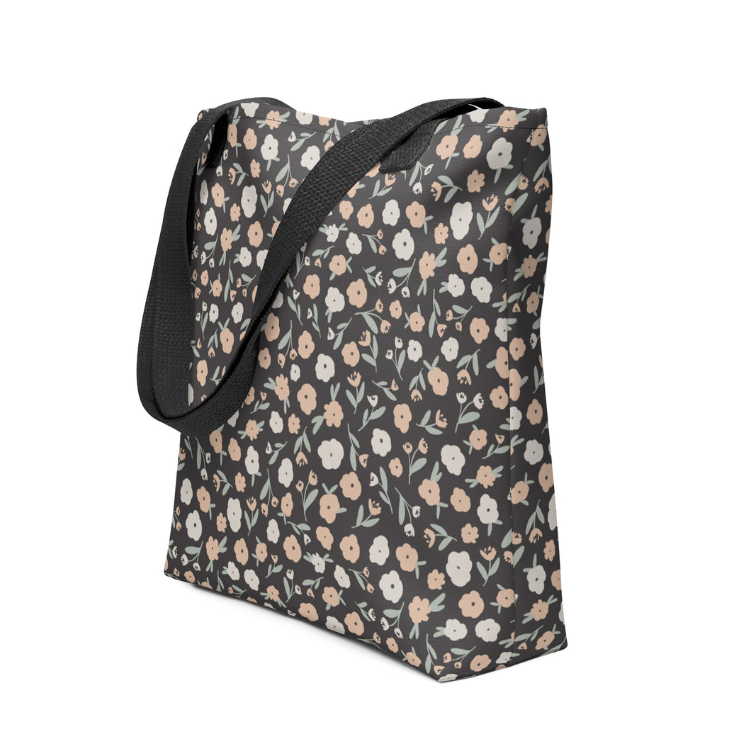 Flowers at Night Tote Bag