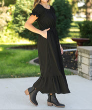 Amy Puff Sleeve Maxi Dress (XS-XL)