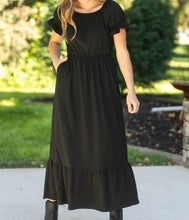Amy Puff Sleeve Maxi Dress (XS-XL)