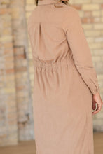 Anika Corduroy Shirt Dress (S-2XL)