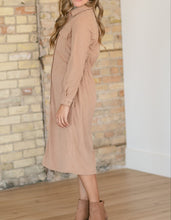 Anika Corduroy Shirt Dress (S-2XL)