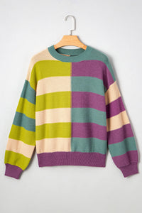 Isabelle Ribbed Edge Casual Sweater (S-L)